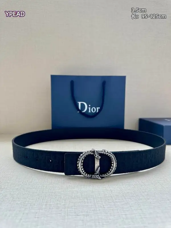 Dior belt 35mmX95-125cm 8L65
